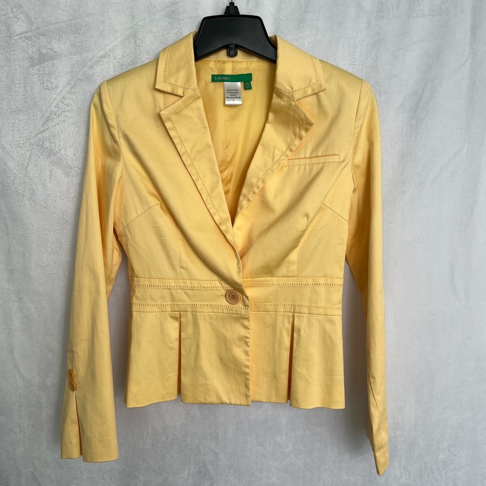 Yellow Lulumari Blazer